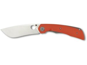 Spyderco Subvert Folding Knife 4.14″ Drop Point CPM S30V Stainless Steel Blade G-10 Handle Orange For Sale