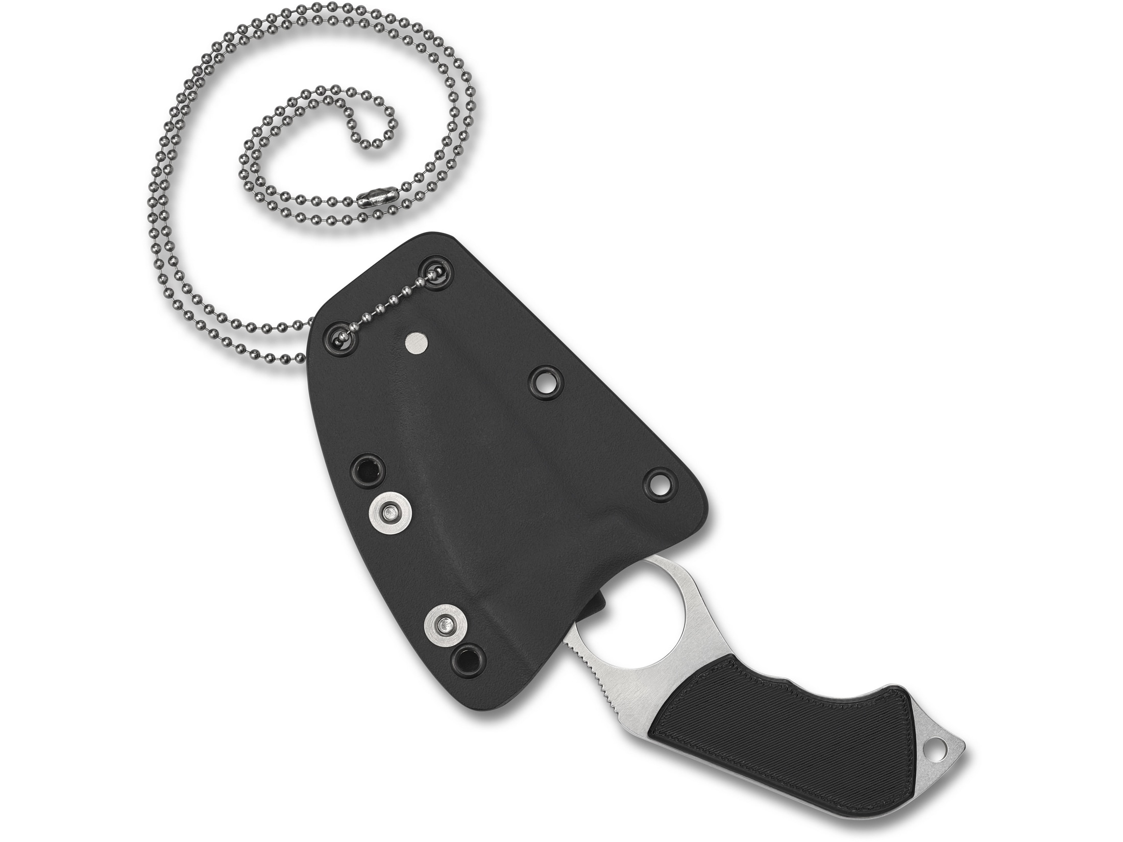 Spyderco Swick 6 Small Black G-10 Fixed Blade Knife For Sale