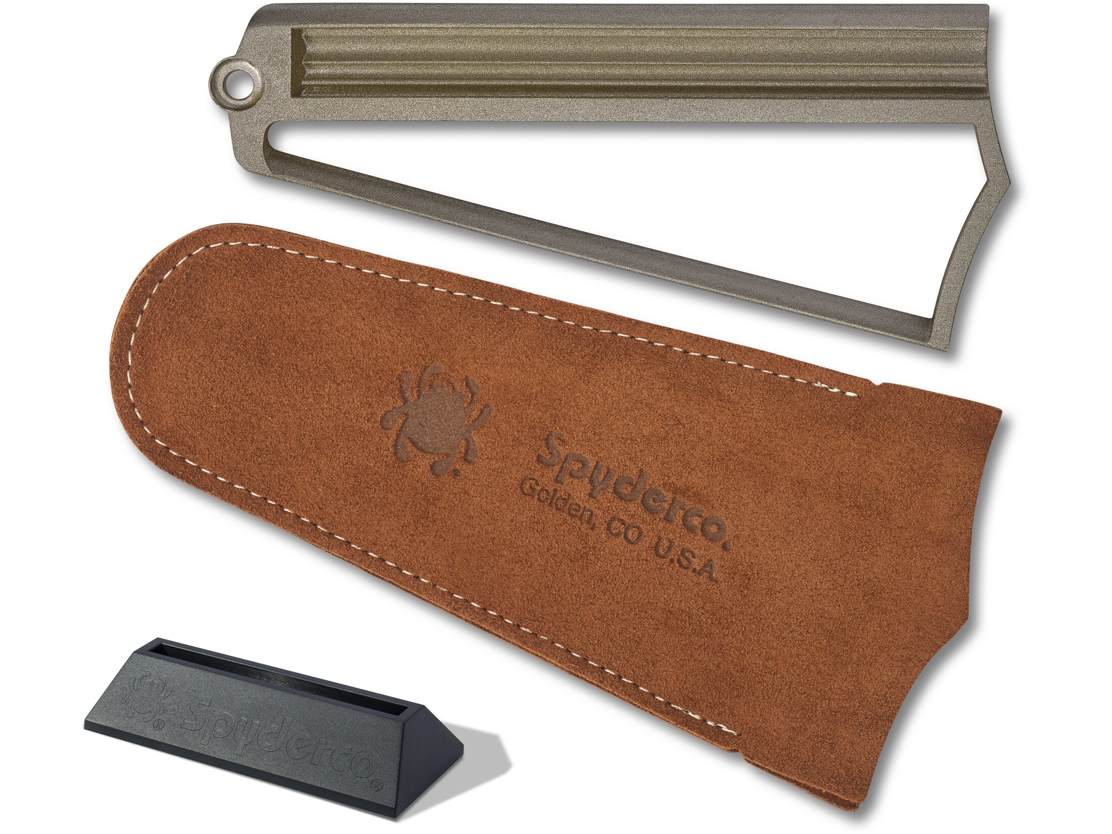 Spyderco Webfoot Stone Knife Sharpener For Sale
