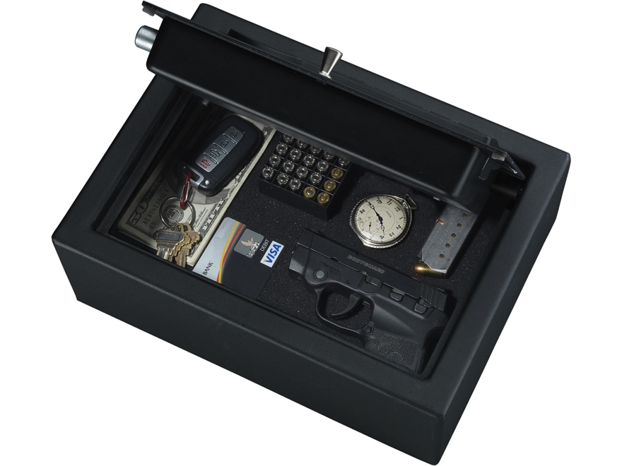 Stack-On Personal Drawer Pistol Safe with Electronic Lock Black For Sale
