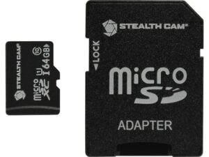 Stealth Cam Micro SD Memory Card with Adapter For Sale