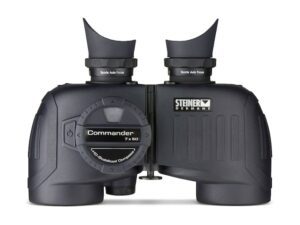 Steiner Commander C Binocular 7x 50mm with HD Illuminated Compass Black For Sale
