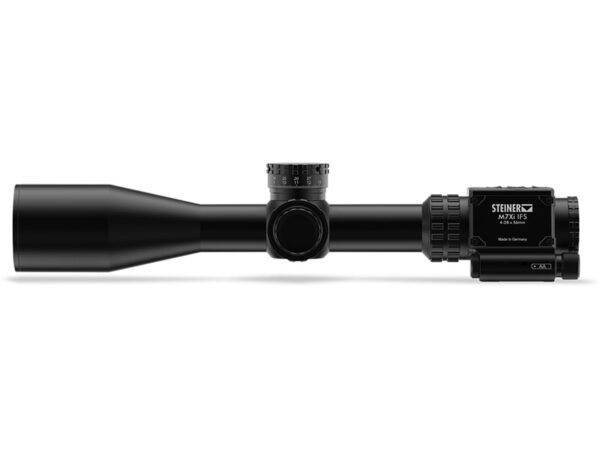Steiner M7XI IFS Tactical Rifle Scope 34mm Tube 4-28x 56mm 1/10 MRAD Side Focus First Focal Plane Illuminated Reticle Matte For Sale