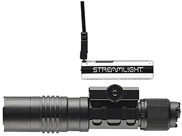 Streamlight ProTac Rail Mount HL-X Weapon Light with Red Laser with 2 CR123A Batteries Aluminum Black For Sale