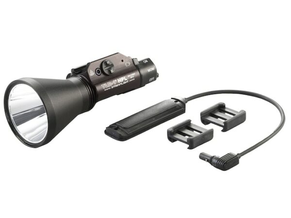 Streamlight TLR-1 HPL Long Gun Kit Weapon Light LED with 2 CR123A Batteries with Remote Pressure Switch Aluminum Matte For Sale
