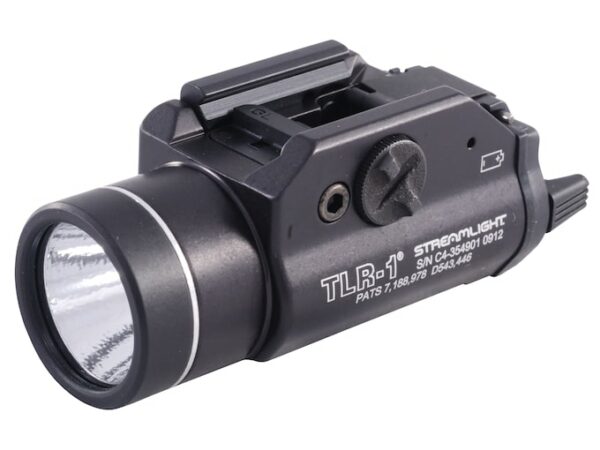 Streamlight TLR-1 Weapon Light White LED Fits Picatinny or Glock-Style Rails Aluminum Matte For Sale