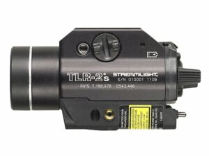 Streamlight TLR-2S Weapon Light LED with Laser and 2 CR123A Batteries fits Picatinny and Glock Rails Aluminum Matte For Sale