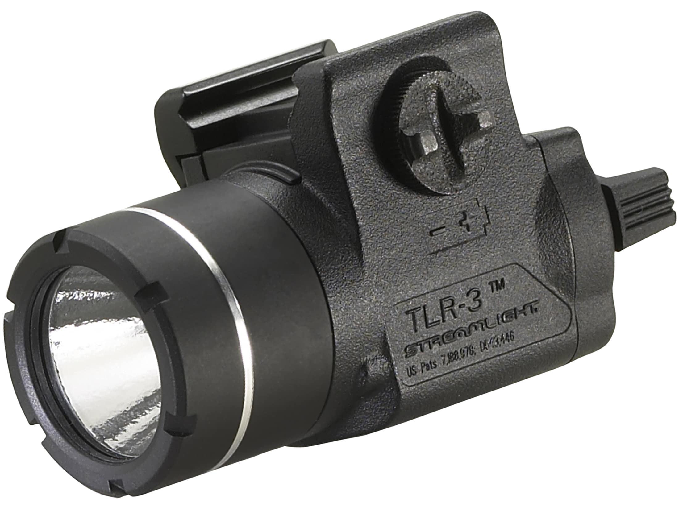 Streamlight TLR-3 Weapon Light LED with 3V CR2 Battery fits Picatinny or Glock-Style Rails Polymer Matte For Sale