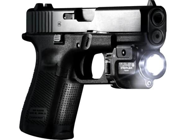 Streamlight TLR-8 Weapon Light White LED with Laser Side Switch Fits Picatinny or Glock-Style Rails Aluminum For Sale