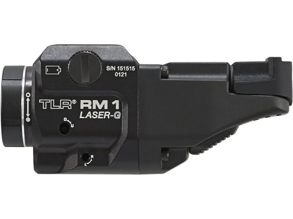 Streamlight TLR RM 1 Weapon Light LED Kit with 1 CR123A Battery Aluminum Black with Laser For Sale