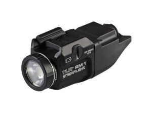 Streamlight TLR RM 1 Weapon Light LED with 1 CR123A Battery Aluminum Black For Sale