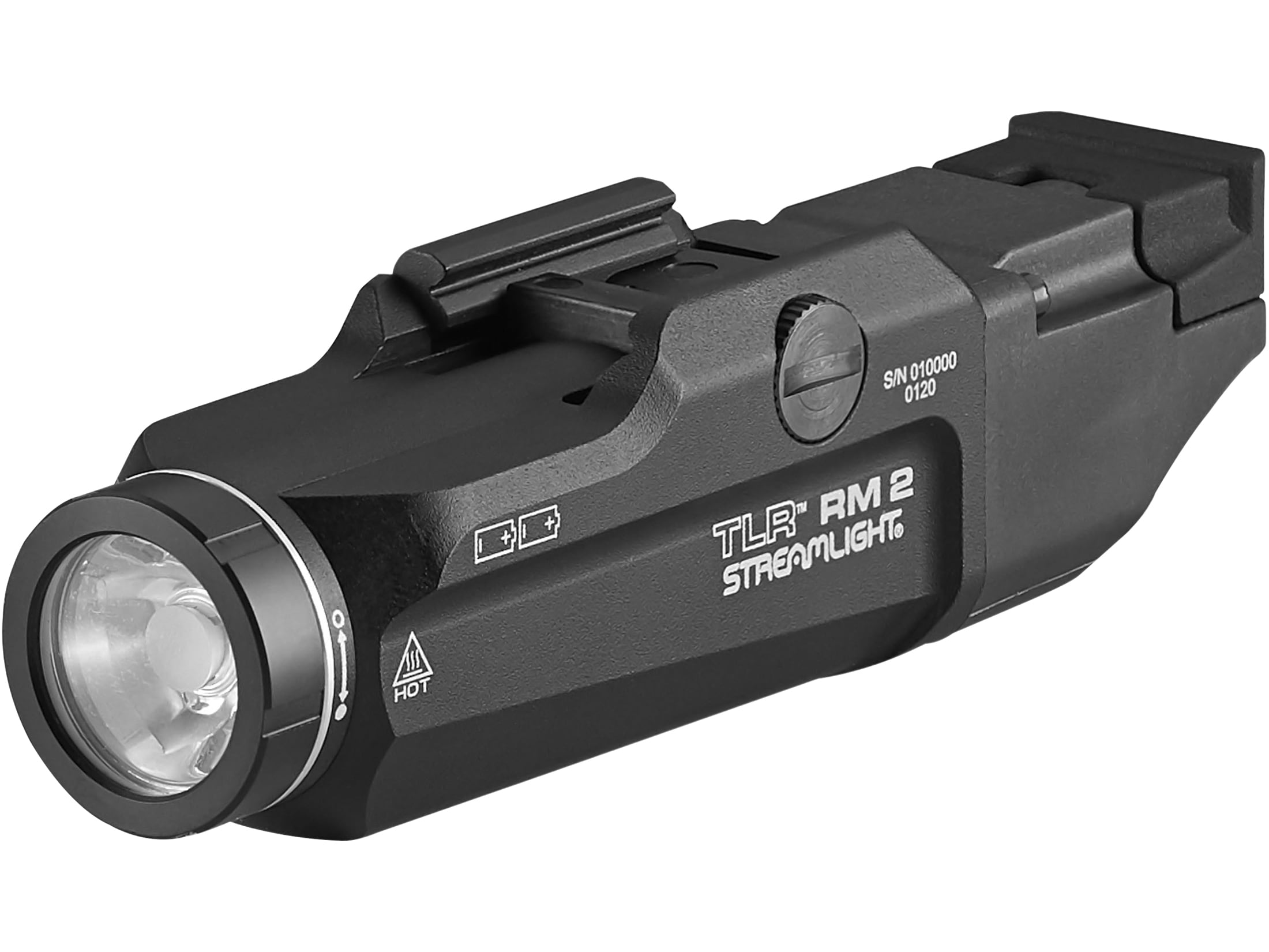 Streamlight TLR RM 2 Weapon Light LED Kit with 2 CR123A Battery Aluminum Black For Sale