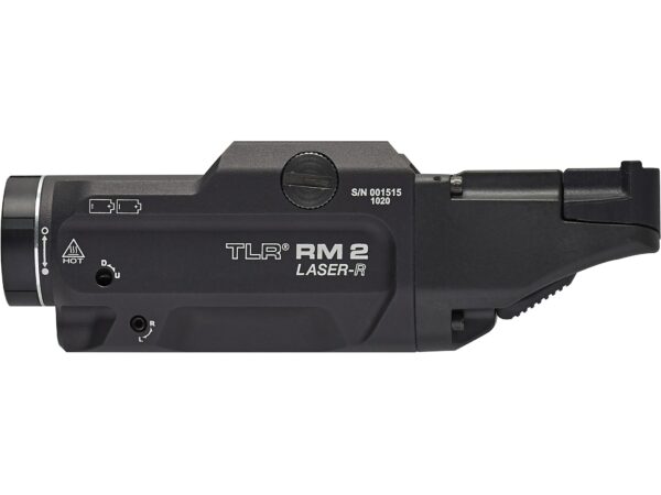 Streamlight TLR RM 2 Weapon Light LED Kit with 2 CR123A Battery Aluminum Black with Laser For Sale