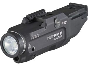 Streamlight TLR RM 2 Weapon Light LED with 2 CR123A Battery Aluminum Black with Laser For Sale