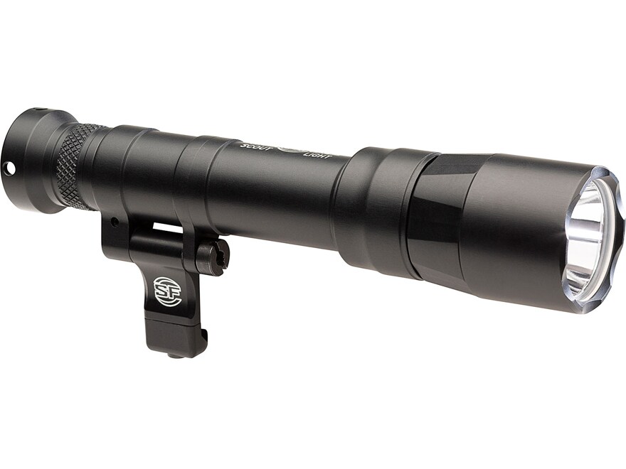 Surefire M640DFT Mini Scoutlight Pro Turbo Weaponlight LED with 2 CR123A Batteries Aluminum Black For Sale