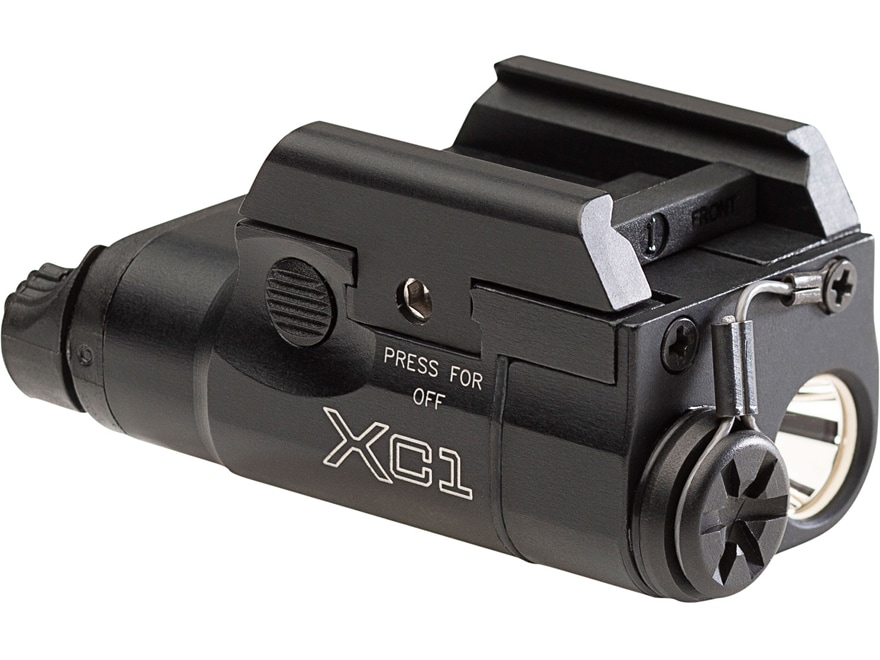 Surefire XC1 Compact Weapon Light LED with 1 AAA NiMH Rechargeable Battery Aluminum Black For Sale