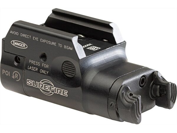 Surefire XC2 Compact Pistol Light LED with Red Laser with 1 AAA Battery Aluminum Black For Sale