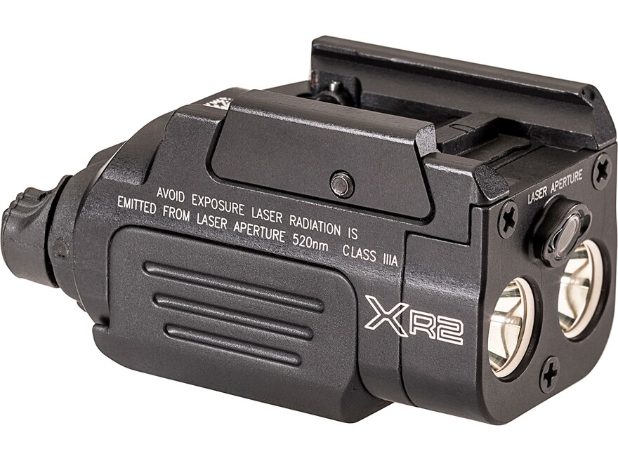 Surefire XR2-A Compact Pistol Light LED with Laser with Rechargeable Battery Aluminum Black For Sale