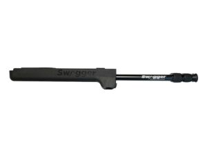 Swagger Hunter42 Bipod Sling Swivel Stud Mount 9.75″ to 42″ Black For Sale