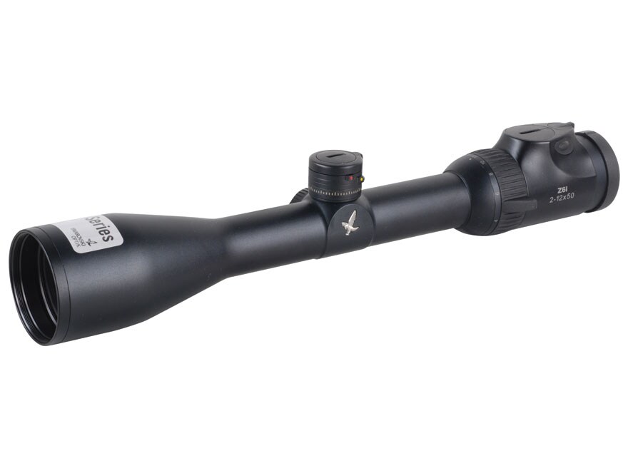 Swarovski Z6i 2nd Generation Rifle Scope 30mm Tube 2-12x 50mm 1/10 Mil Adjustments Ballistic Turret Illuminated 4A-I Reticle Matte For Sale