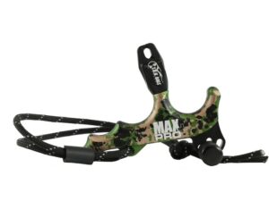 T.R.U. Ball Max Pro Plus 4 Finger Handheld Thumb Bow Release Camo For Sale