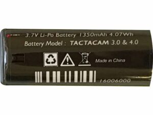 TACTACAM 3.0/4.0 Action Camera Rechargeable Battery 3.7 Volt Lithium For Sale