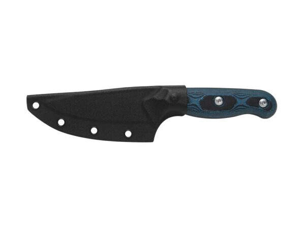TOPS Knives Dicer 3 Paring Knife 3.5″ CPM S35VN Blade Canvas Micarta/G-10 Handle Blue/Black For Sale