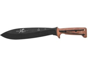 TOPS Knives Power Eagle 12 Fixed Blade Knife 12″ Drop Point 1095 High Carbon Alloy Blade Canvas Micarta Handle Tan with ALRT-1 Tool For Sale