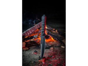 TOPS Zero Dark 30 Fixed Blade Tactical Knife 6″ Drop Point 1095 Steel Blade Micarta Handle Black For Sale