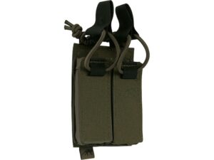 Tasmanian Tiger Double Pistol Magazine Pouch BEL Hook-and-Loop For Sale