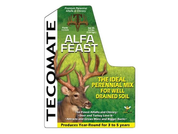 Tecomate Alfa-Feast Trophy Mix Perennial Food Plot Seed 3.5 lb For Sale