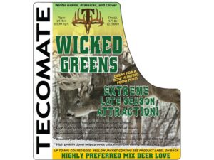 Tecomate Wicked Greens Annual Food Plot Seed 4.75 lb For Sale