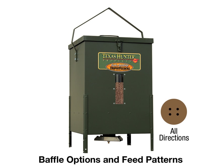 Texas Hunter 100 lb Game and Fish Feeder For Sale
