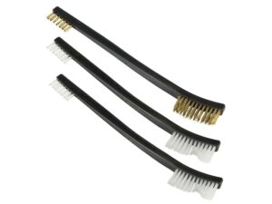 Tipton Gun Cleaning Brush Double Ended Nylon and Bronze Pack of 3 For Sale
