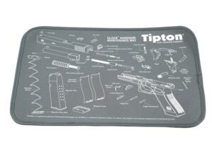Tipton Gun Cleaning and Maintenance Mat 11″ x 17″ Gray For Sale