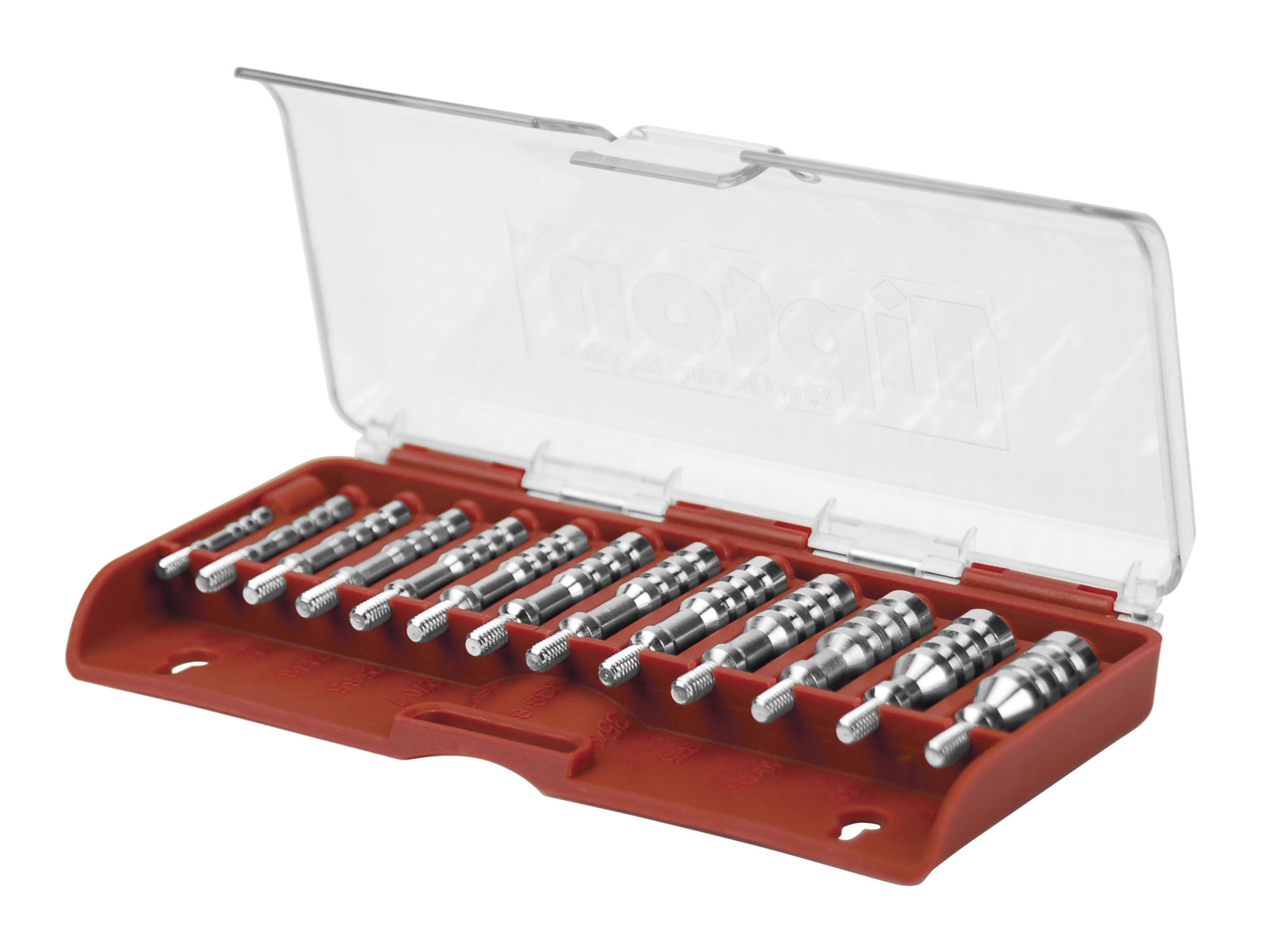 Tipton Ultra Cleaning Jag Set 13-Piece Threaded Nickel Plated Brass For Sale