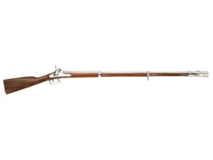 Traditions 1842 Springfield Musket Muzzleloading Rifle 69 Caliber Percussion Smoothbore 42″ Barrel Hardwood Stock For Sale