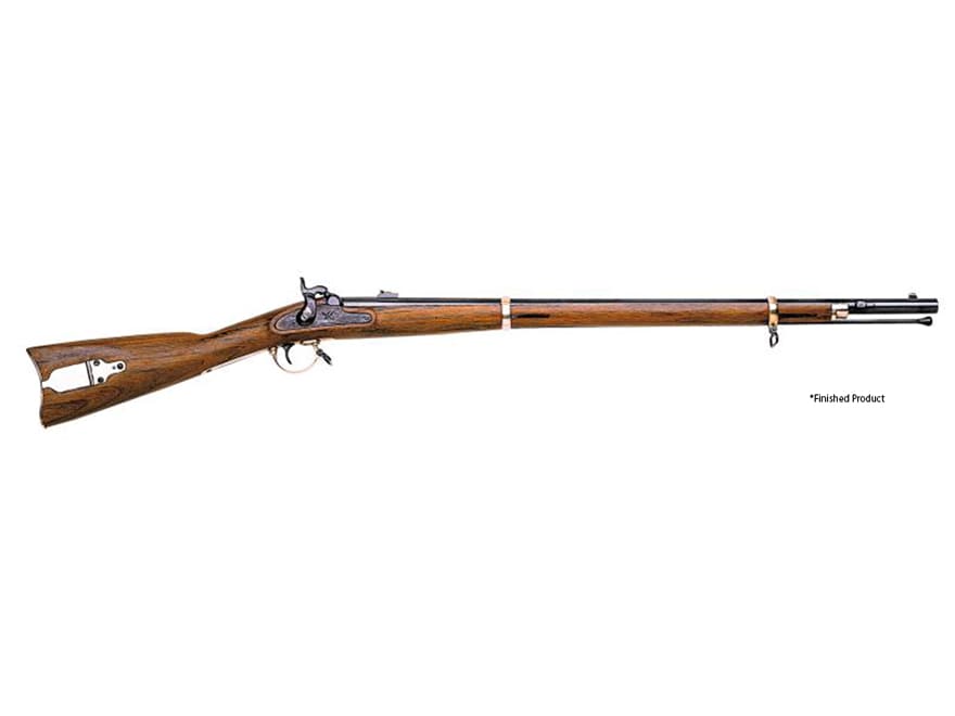 Traditions 1863 Zouave Musket Muzzleloading Rifle Kit 58 Caliber Percussion Rifled 33″ Barrel Hardwood Stock For Sale