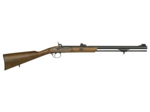Traditions Deerhunter Muzzleloading Rifle 50 Caliber Percussion 24″ Blued Barrel Hardwood Stock Brown For Sale