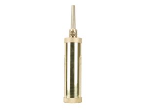 Traditions Deluxe Tubular Powder Flask Brass For Sale