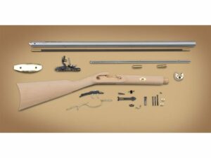 Traditions Frontier Muzzleloading Rifle Kit 50 Caliber Flintlock 28″ Barrel Raw Hardwood Stock For Sale