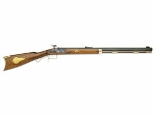 Traditions Hawken Woodsman Muzzleloading Rifle 50 Caliber Percussion 28″ Blued Barrel Select Hardwood Stock For Sale