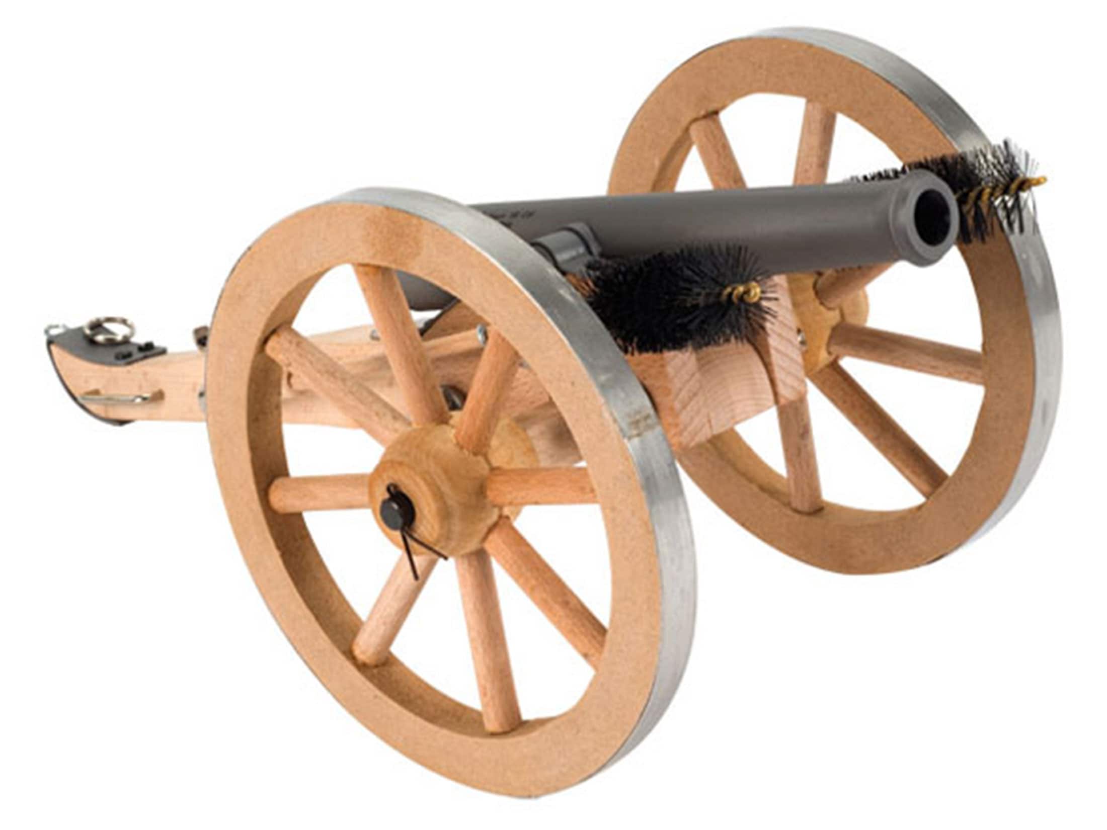 Traditions Mini Napoleon III Black Powder Cannon Kit 50 Caliber 7.25″ Steel Barrel Hardwood Carriage For Sale