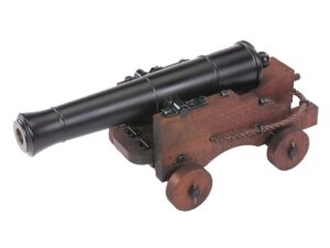 Traditions Old Ironsides Black Powder Cannon 69 Caliber 12.5″ Steel Barrel Hardwoods Carriage For Sale