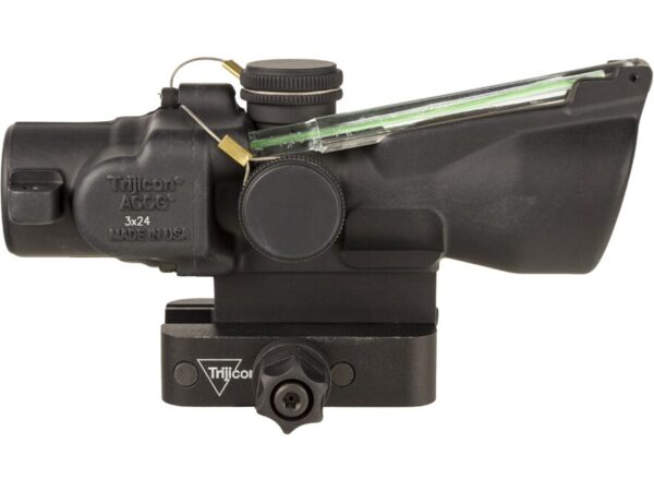 Trijicon ACOG TA50 Compact Crossbow Scope 3x 24mm Dual-Illuminated Reticle Q-LOC Mount Matte For Sale