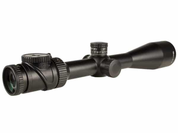 Trijicon AccuPoint Rifle Scope 30mm Tube 3-18x 50mm Dual-Illuminated Green MOA Ranging Dot Reticle with Exposed Elevation Turret Satin For Sale