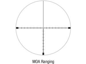 Trijicon AccuPoint Rifle Scope 30mm Tube 4-24x 50mm Dual-Illuminated Green Dot MOA Ranging Reticle Exposed Turrets with Return to Zero Satin For Sale