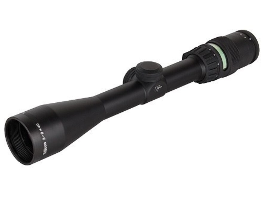 Trijicon AccuPoint TR20-1G Rifle Scope 3-9x 40mm Dual-Illuminated Duplex with Green Dot Reticle Matte For Sale