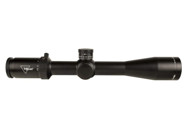 Trijicon Credo HX Rifle Scope 30mm Tube 2.5-15x 42mm Illuminated Red Dot MOA Center Dot Reticle with Exposed Elevation Turret and Zero Lock Satin Black For Sale