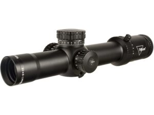 Trijicon Credo HX Rifle Scope 34mm Tube 1-8x 28mm First Focal Illuminated Red/Green Dot MOA Segmented Circle Reticle with Exposed Locking Turrets Satin Black For Sale